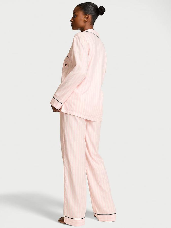 Flannel Long Pajama Set