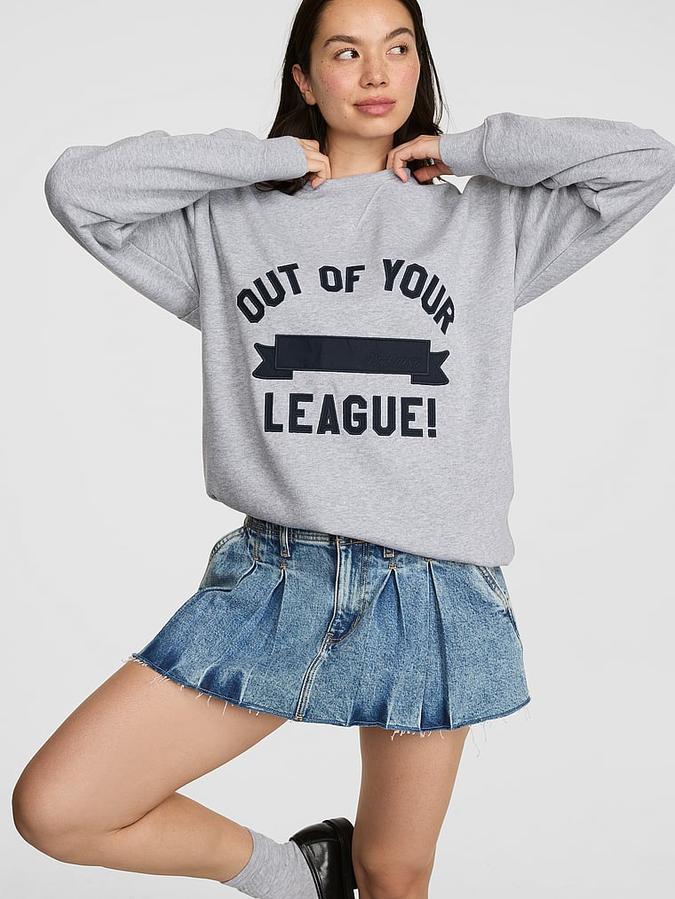 Campus Fleece&trade; Oversized Crew Sweatshirt
