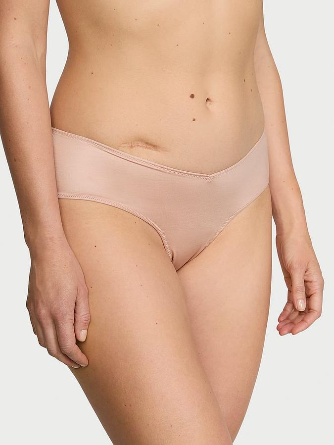 Strappy-Back High-Leg Cheeky Panty