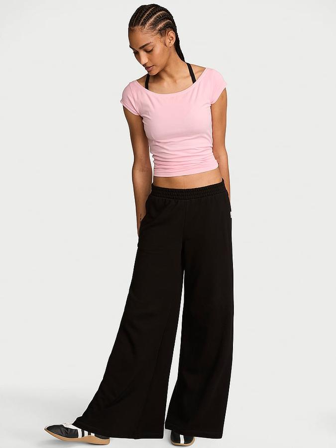 Off-Duty Terry Extra-Wide-Leg Sweatpant
