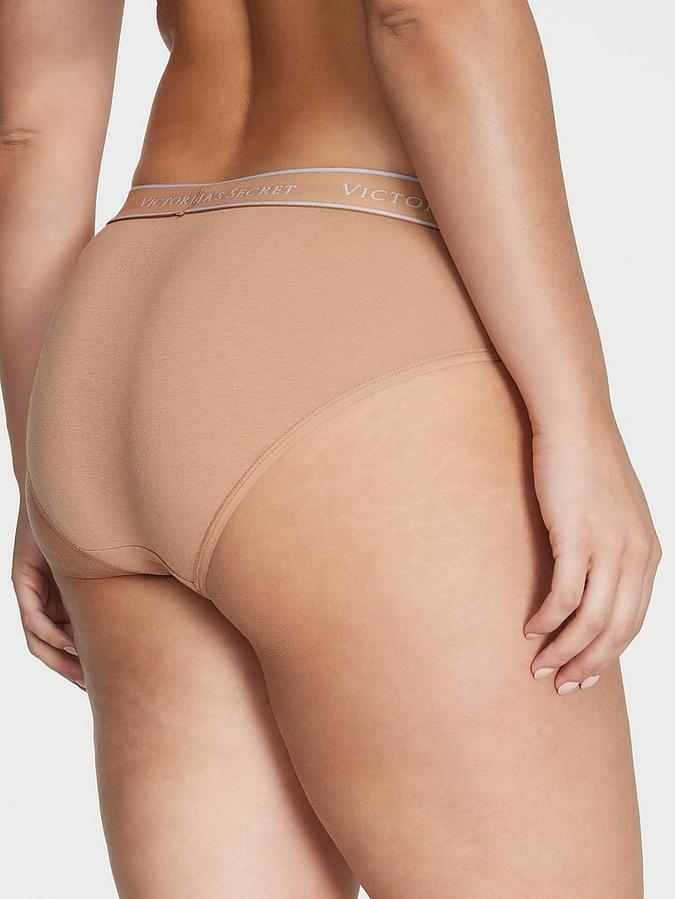 Logo Cotton Hiphugger Panty