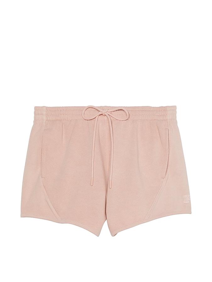 Ivy Fleece Curved Hem Shorts image number 2