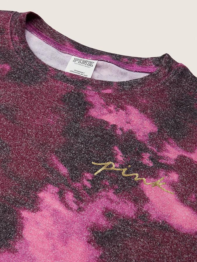 Cozy Long-Sleeve Sleep Shirt image number 3