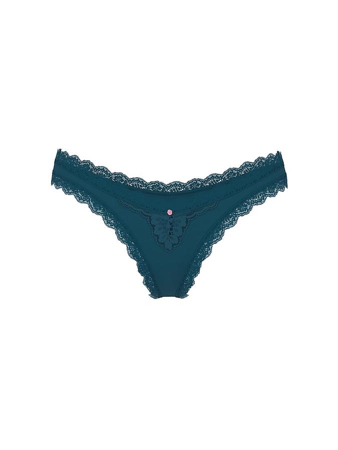 Lace-Trim Brazilian Panty image number 2