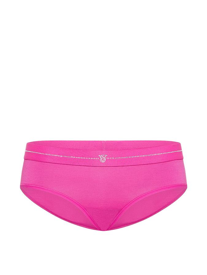 Shine Logo Cotton Hiphugger Panty image number 2