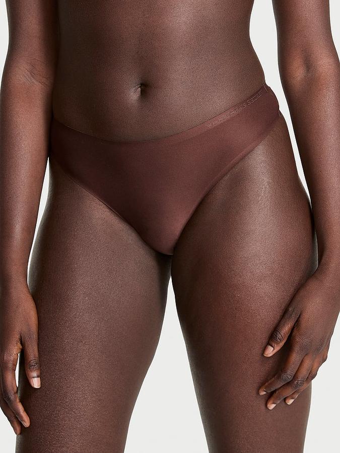 Body by Victoria Flex Mid-Rise Thong Panty image number 0