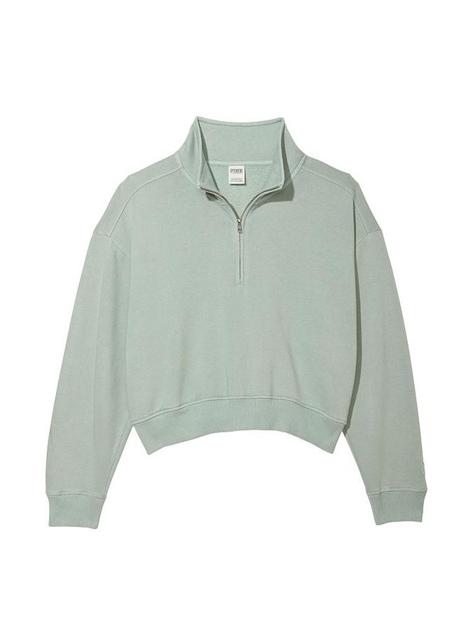 Premium Fleece Half-Zip Sweatshirt image number 2