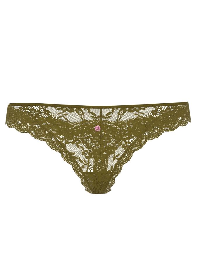 Lace Thong Panty image number 2