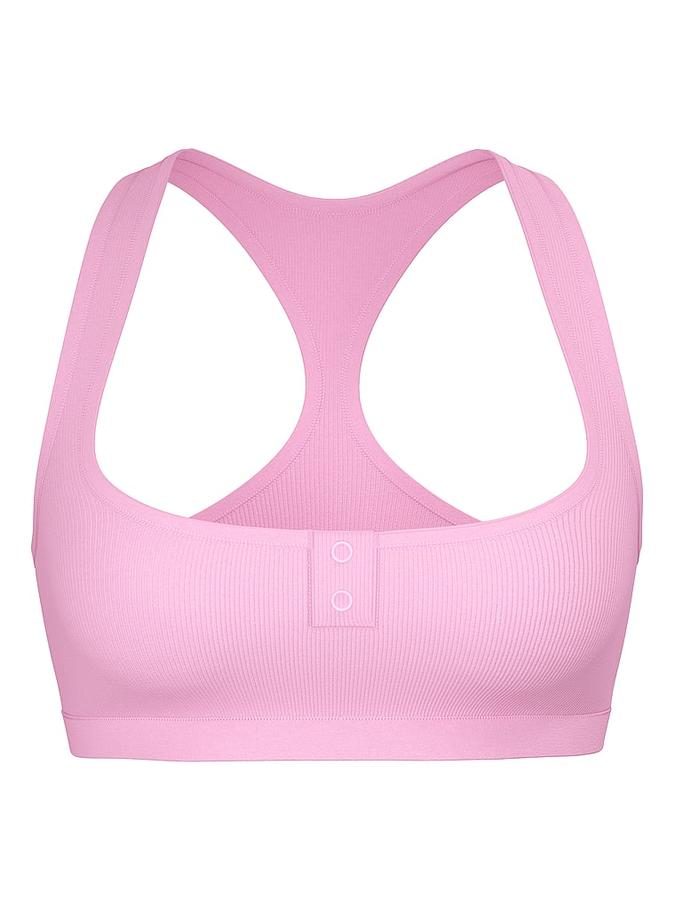 Cotton Dorm Unlined Racerback Bralette image number 2