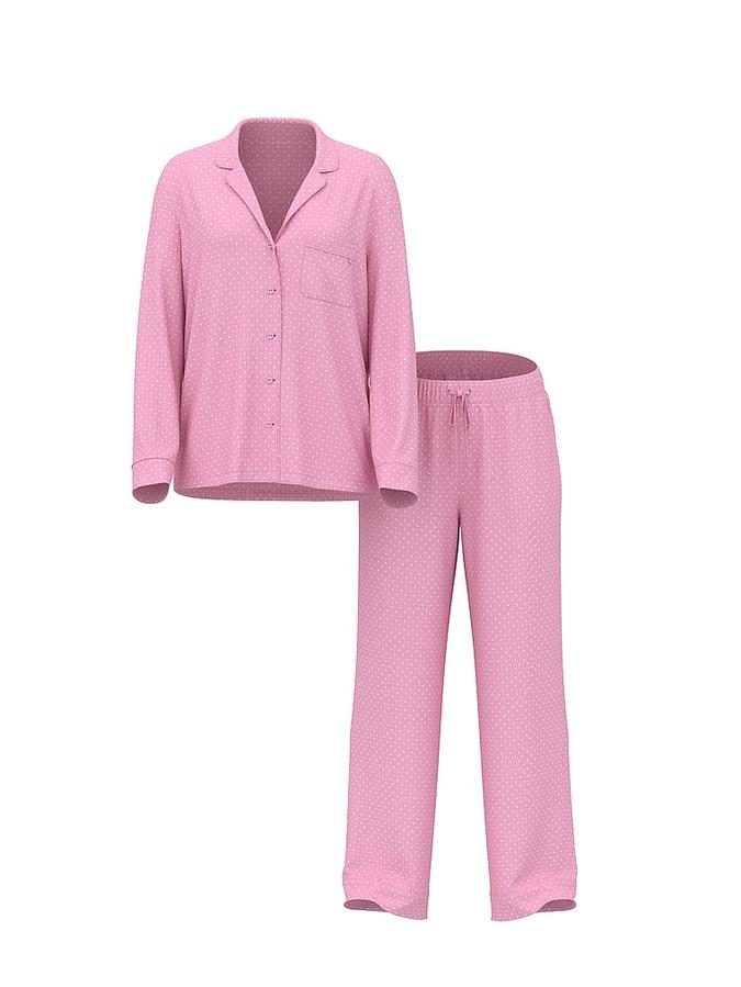 SoSoft&trade; Modal Long Pajama Set image number 2