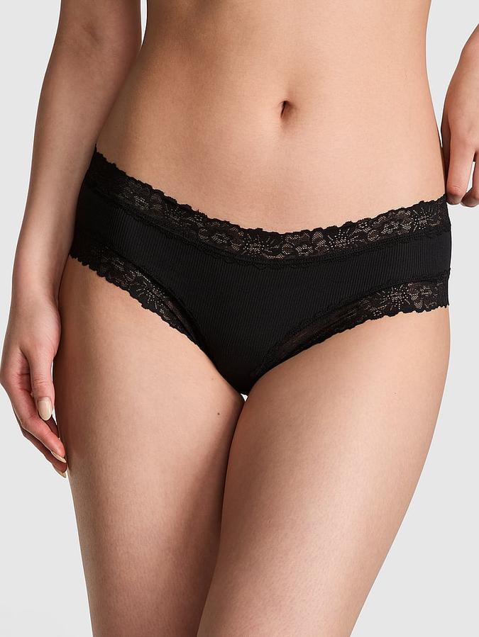 Wink Lace-Trim Cheeky Panty image number 0