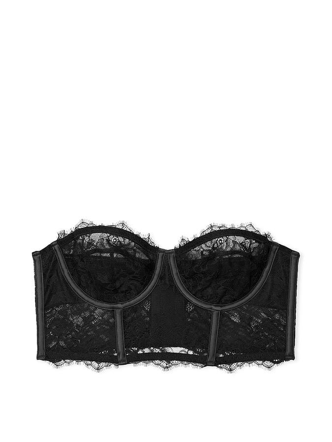 VS Archives Rose Lace Bra Top image number 2