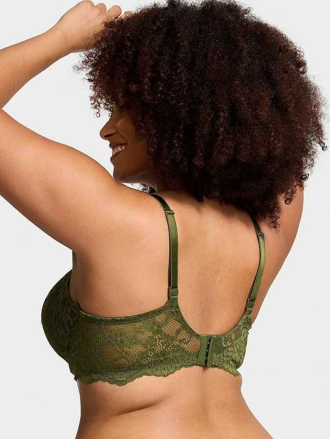Lace Lightly Lined Classic Coverage Demi Bra image number 1