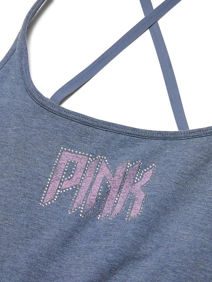 All-Day Cotton Square-Neck Bra Tank image number 3