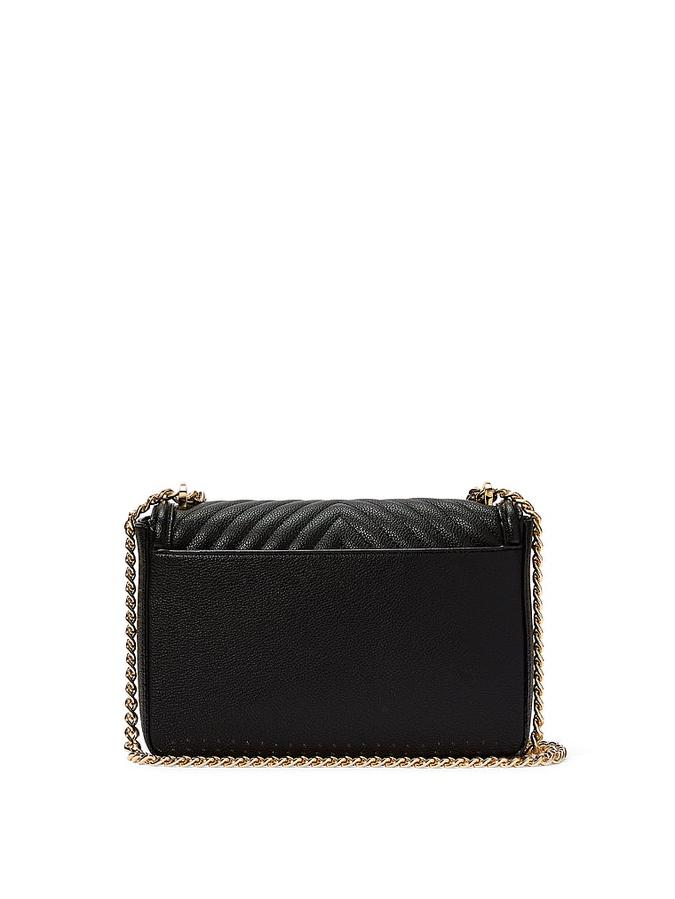 Victoria's Secret Medium Crossbody Bag Black