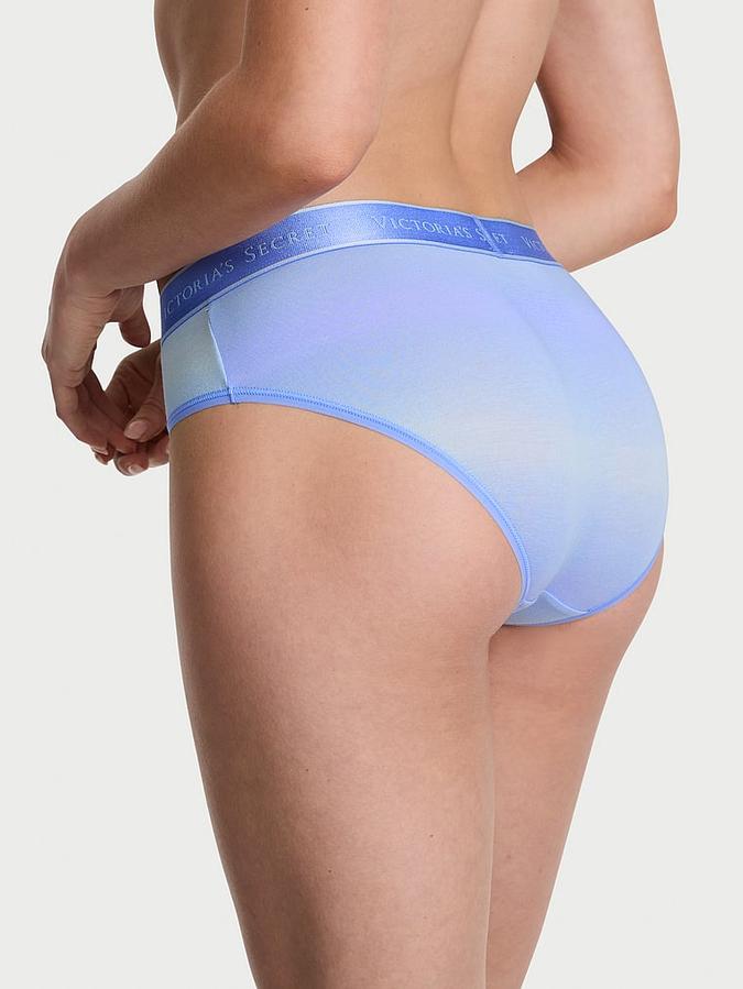 Logo Cotton Hiphugger Panty