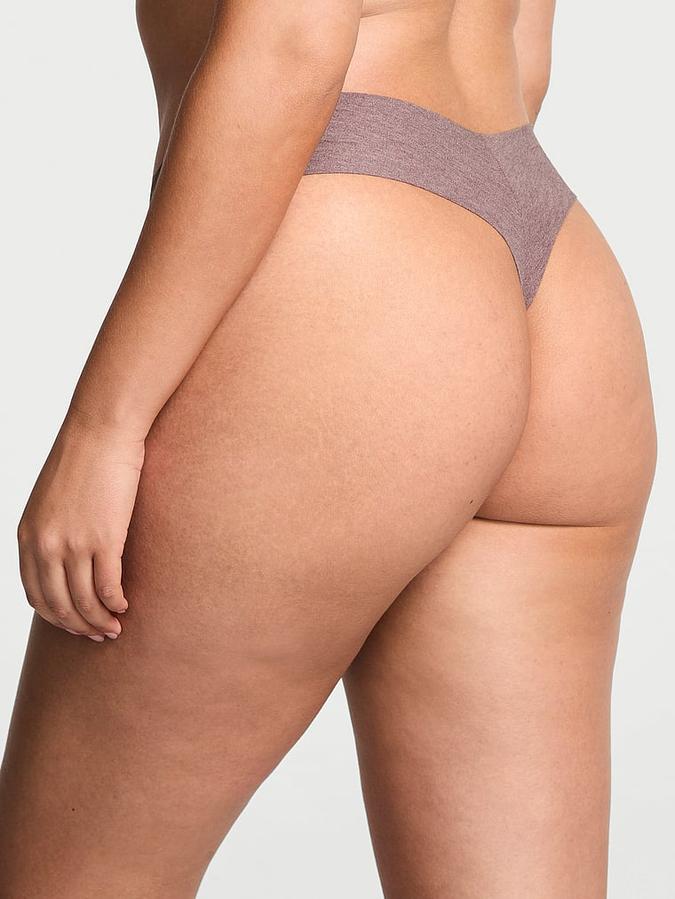 No-Show Cotton Thong Panty