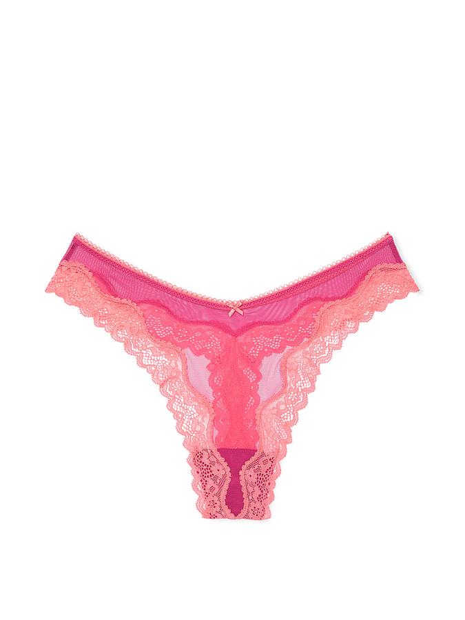 Tease High-Leg Scoop Thong Panty image number 0