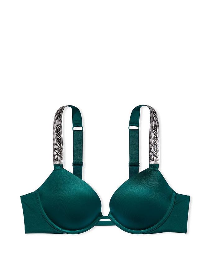Shine Strap Push-Up Bra image number 2
