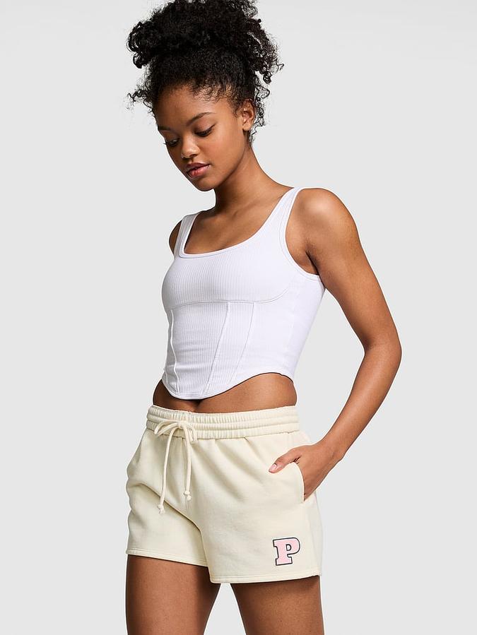 Ivy Fleece Relaxed Campus Short image number 0