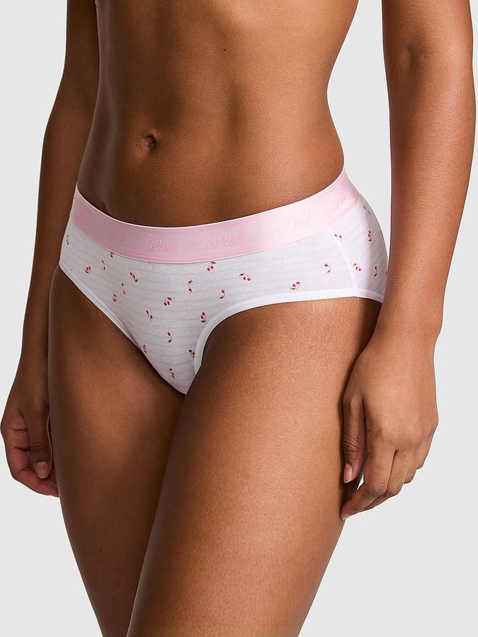 Logo Cotton Hiphugger Panty