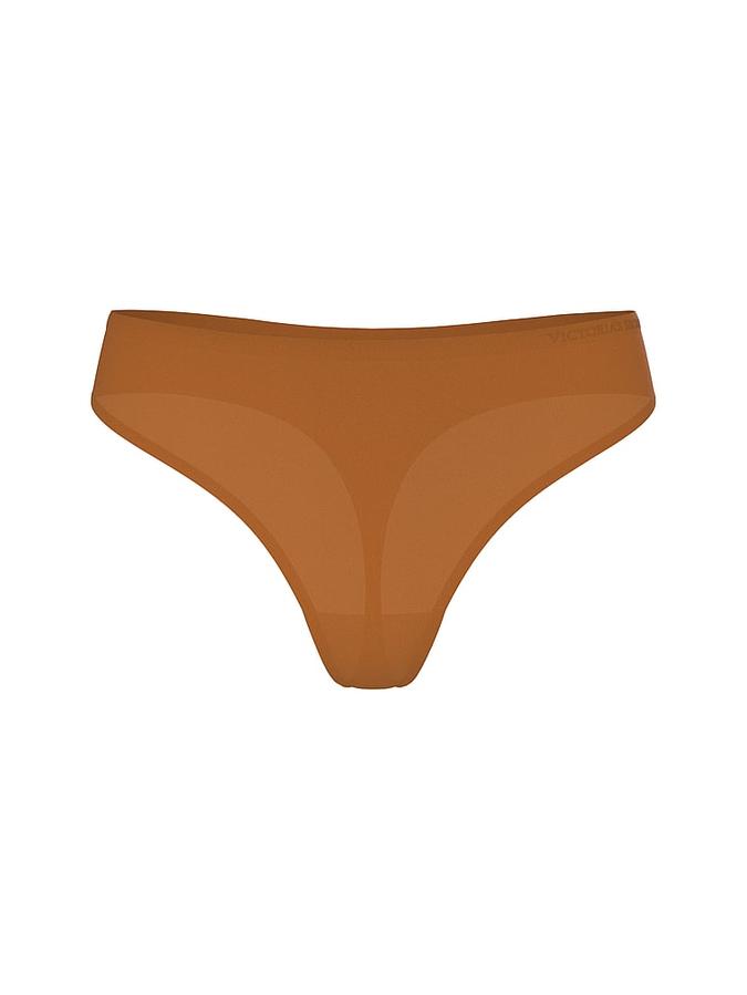 Body by Victoria Flex Mid-Rise Thong Panty image number 2