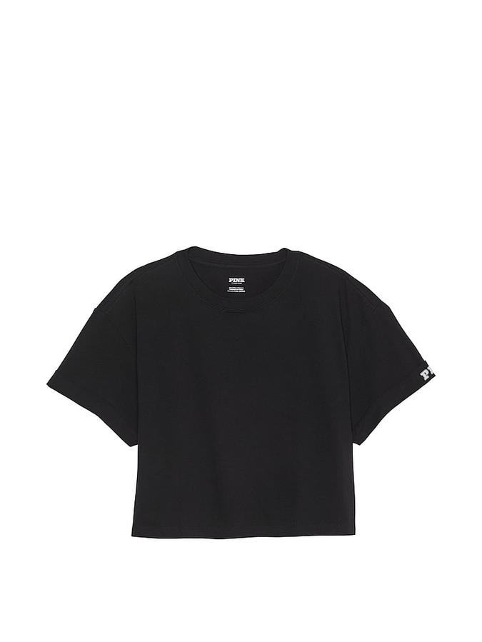 Campus Cotton Cropped Tee image number 2
