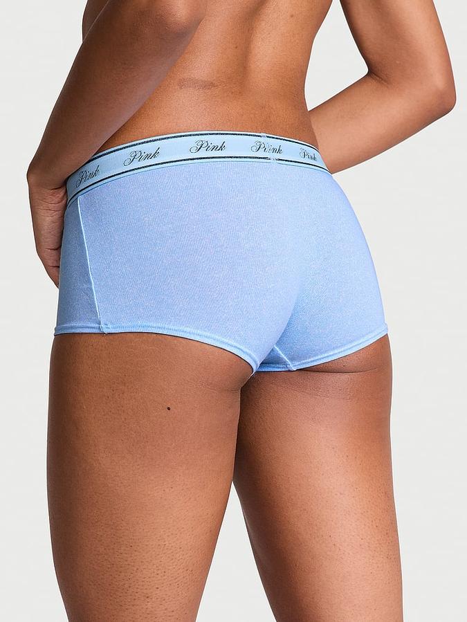 Logo Cotton Boyshort Panty