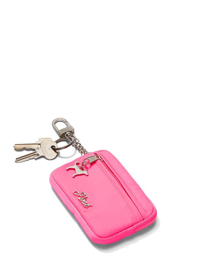 Zip Card Holder Keychain image number 2