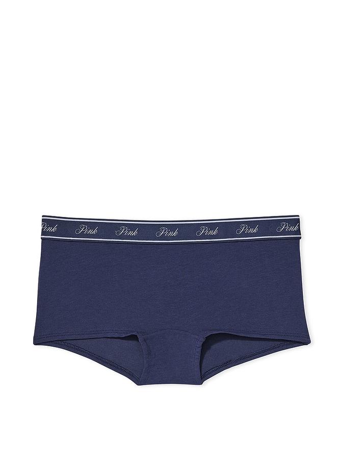 Logo Cotton Boyshort Panty image number 0