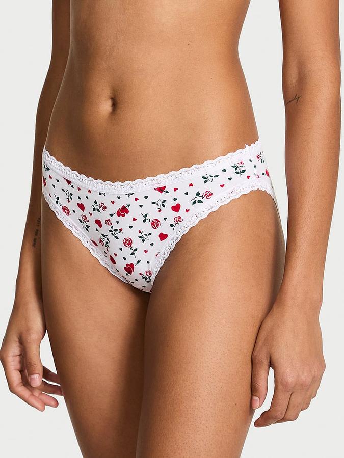 Lace-Waist Bikini Panty