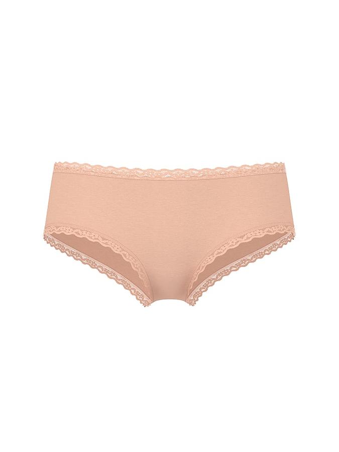 Cotton Lace-Waist Cheeky Panty image number 2