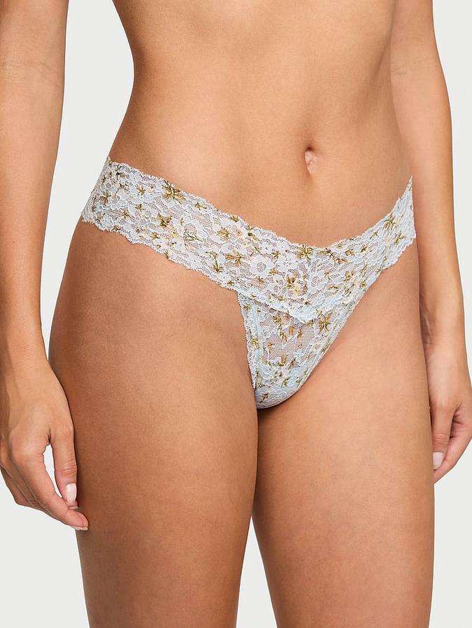Lace Thong Panty image number 0
