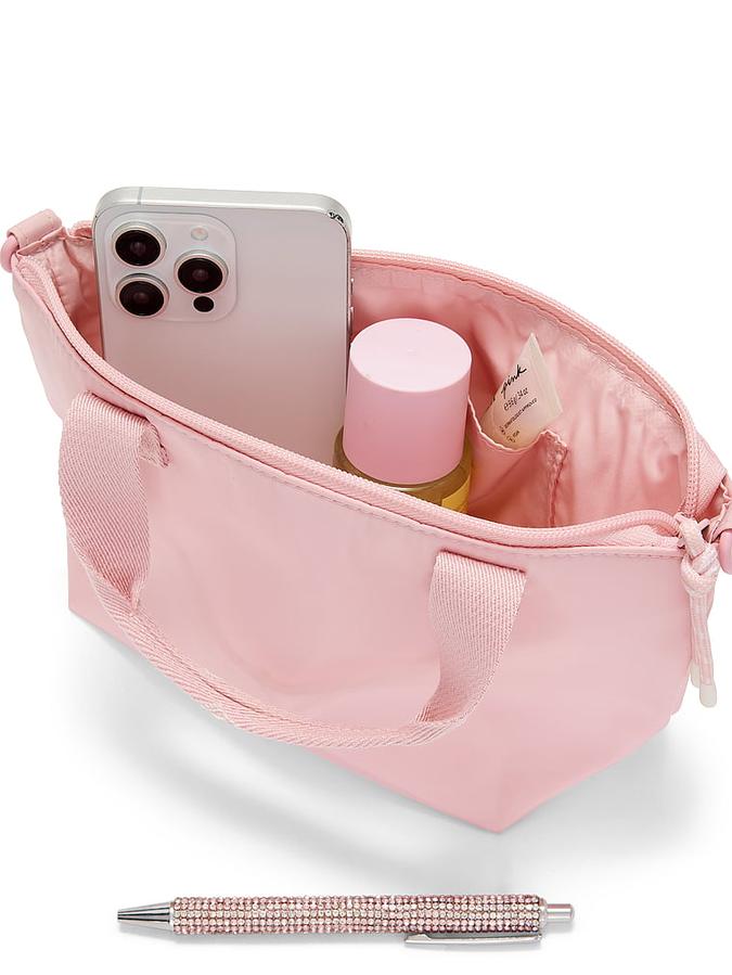 Mini Crossbody Nylon Tote Bag image number 2