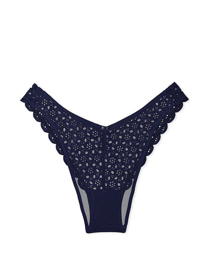 Eyelet Lace Brazilian Panty image number 3