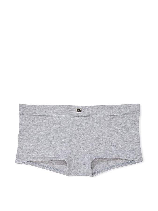 Logo Cotton Boyshort Panty image number 0