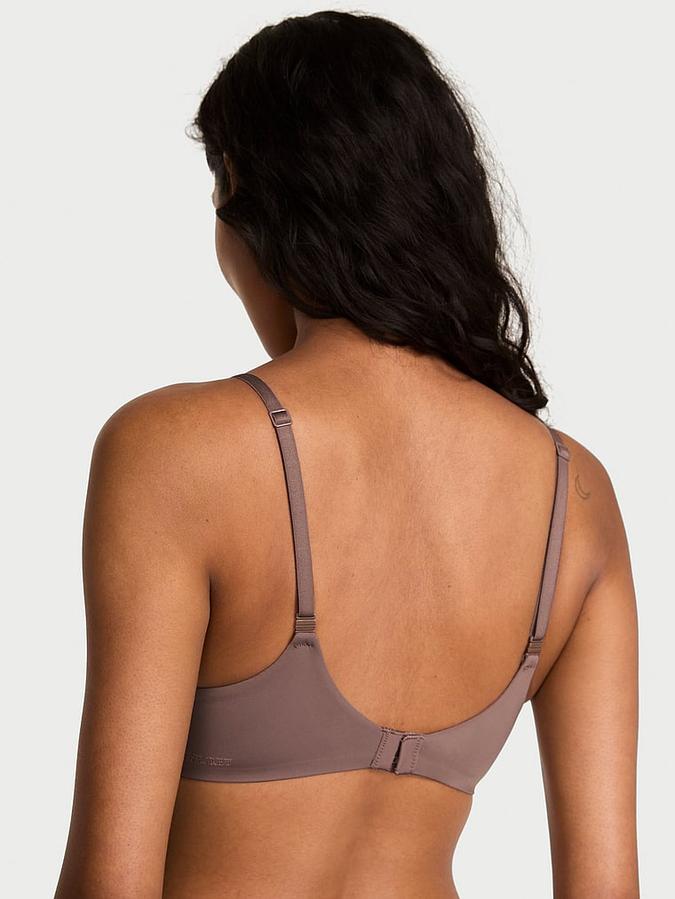 FlexFactor Lightly Lined Plunge Demi Bra image number 1