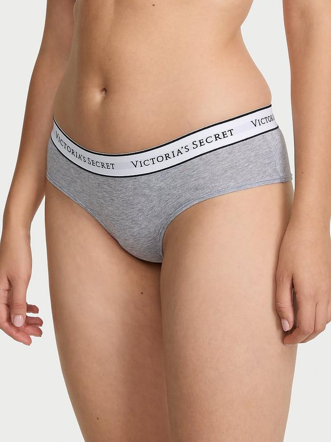 Logo Cotton Cheeky Panty