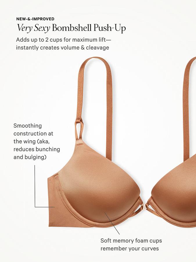 Bombshell Add-2-Cups Smooth Push-Up Bra image number 3