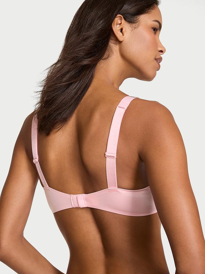 Logo Shine Strap Push-Up Bra