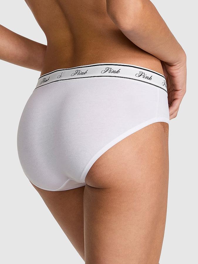 Logo Cotton Hiphugger Panty