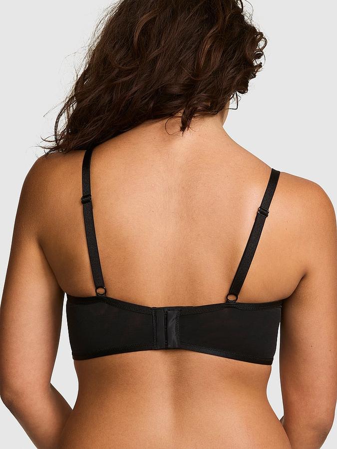 PINK Wink Lightly Lined Scoop Corset Bralette