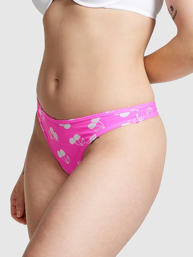 Cotton Thong Panty image number 2