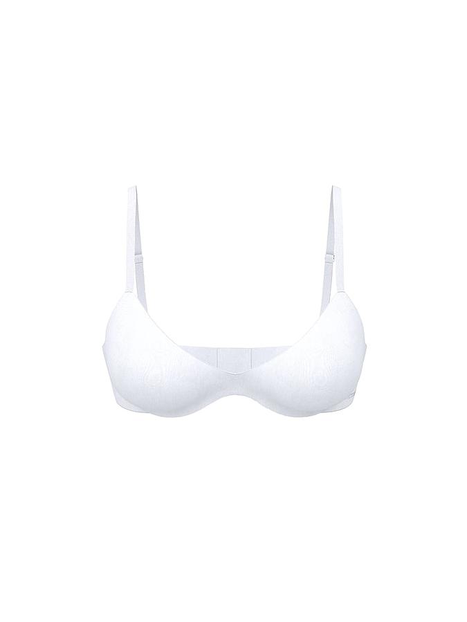 FlexFactor Lightly Lined Plunge Demi Bra image number 2