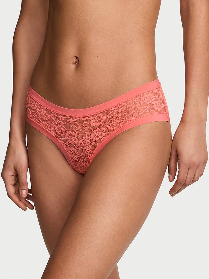 No-Show Lace Cheeky Panty image number 0