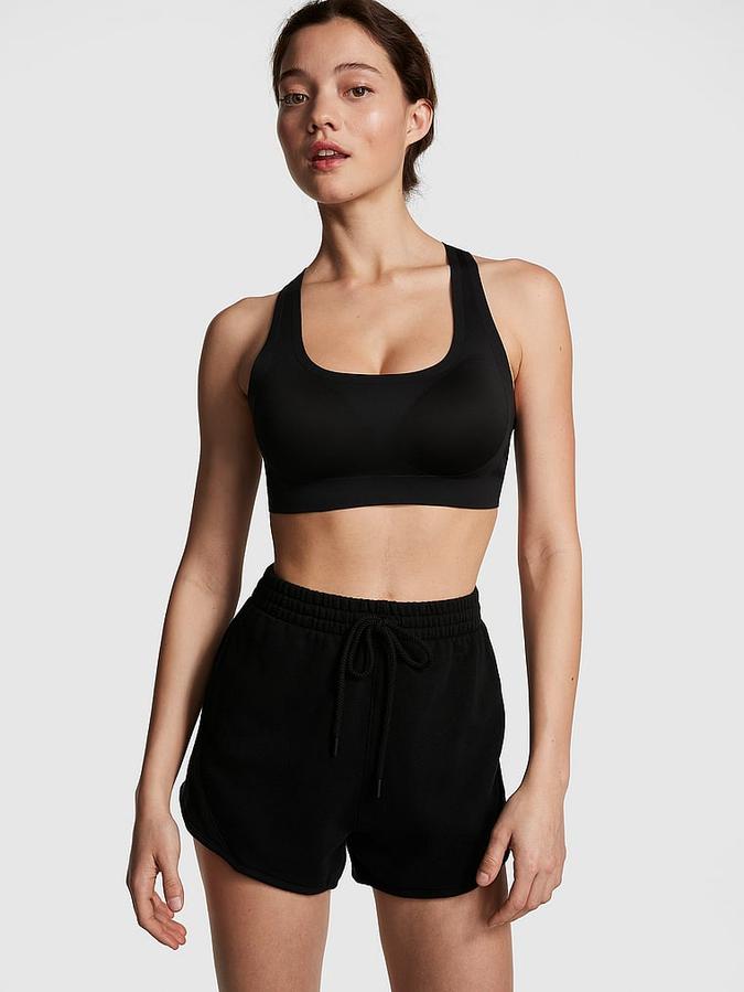 Ivy Fleece Curved Hem Shorts image number 0