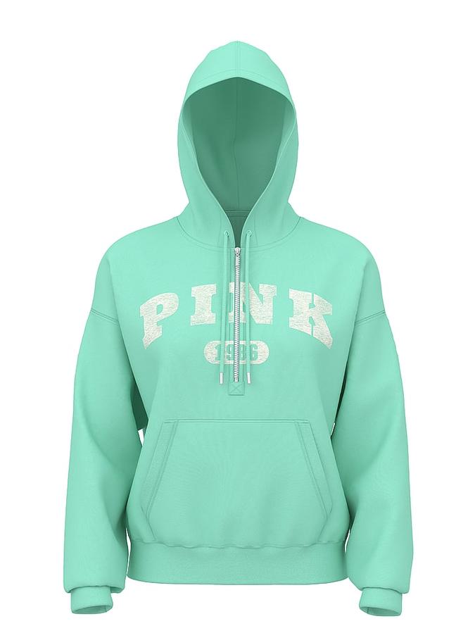 Ivy Fleece Campus Half-Zip Hoodie image number 2