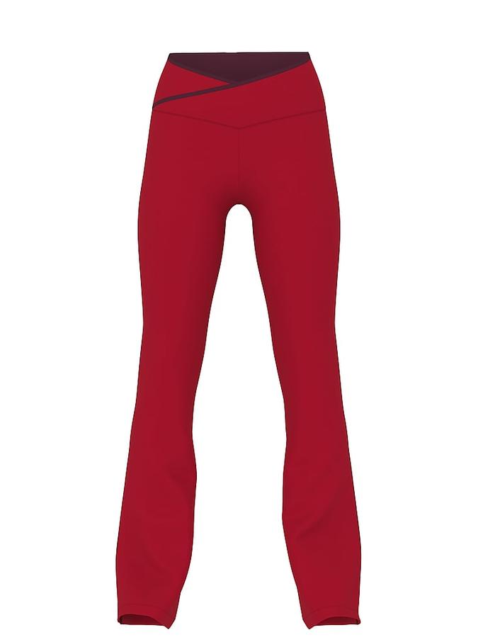 VSX Elevate™ Tipped & Accented Crossover Flare Legging image number 2
