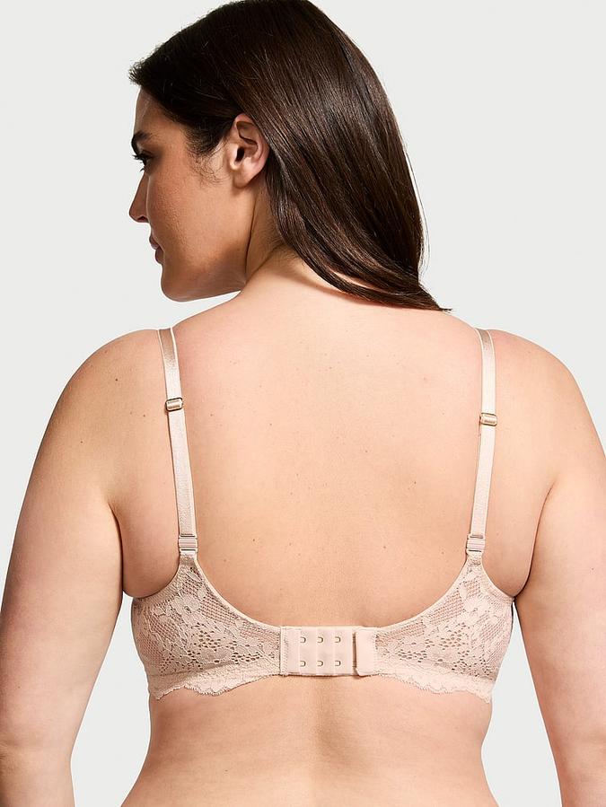 Smooth & Lace Lightly Lined Classic Coverage Demi Bra image number 1