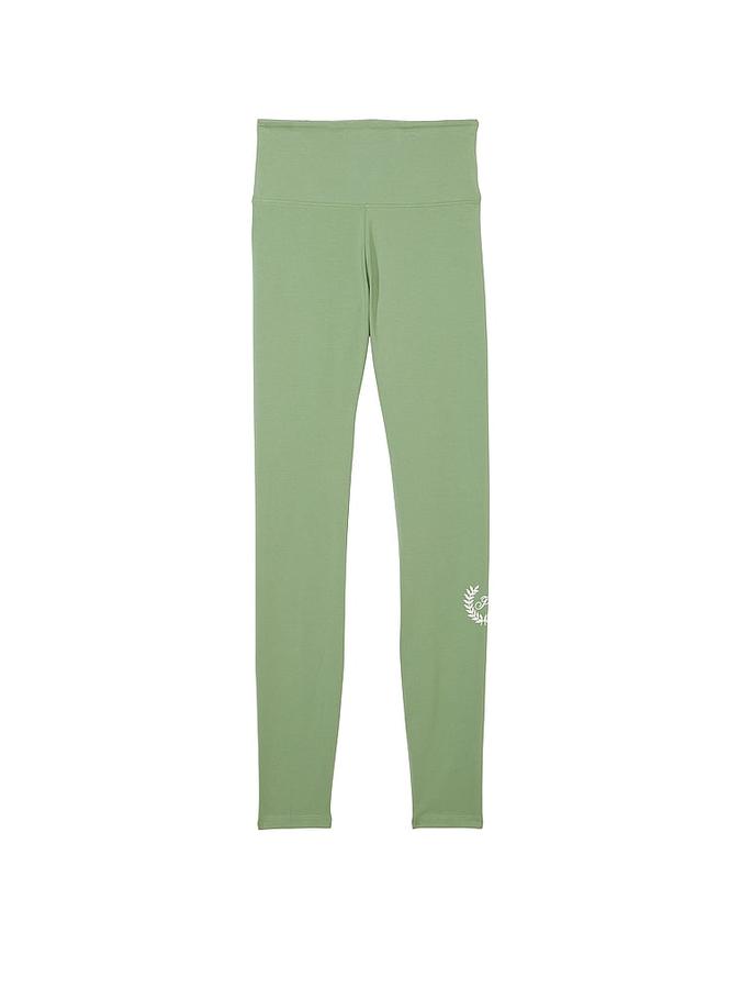 Cotton High-Waist Leggings image number 2